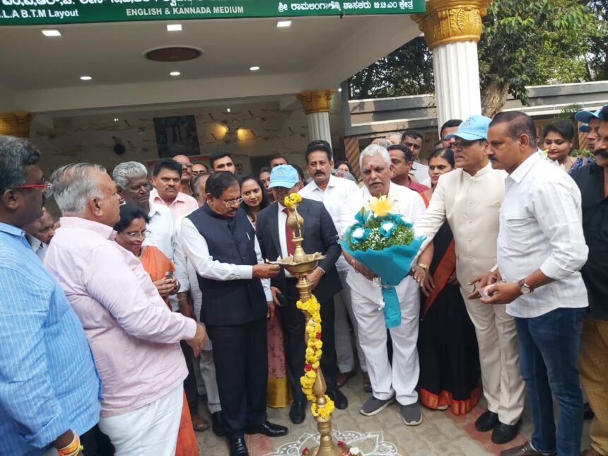 ಆಡುಗೋಡಿಯ CAR ಪೊಲೀಸ್ ಕ್ವಾಟ್ರಸ್ನಲ್ಲಿದೆ ಮಾದರಿ ಸರ್ಕಾರಿ ಶಾಲೆ