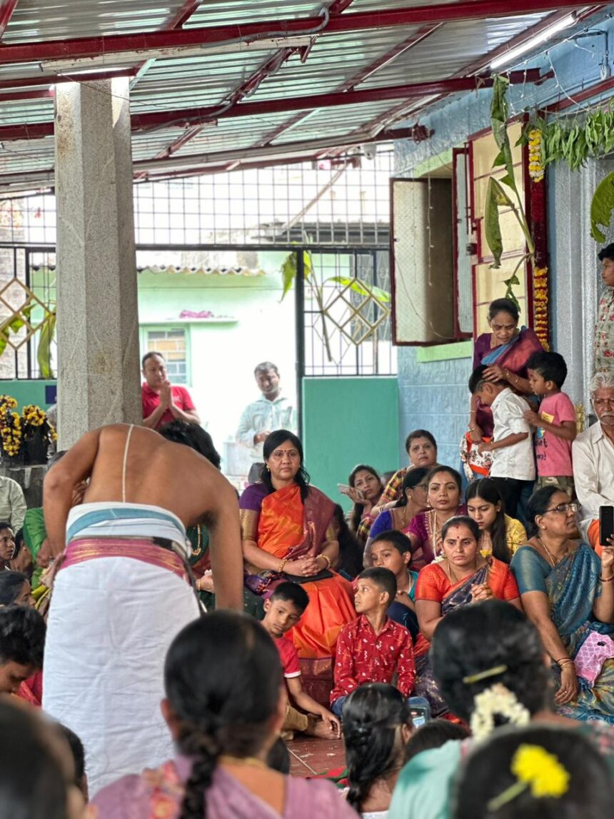 ಸದ್ದುಗುಂಟೆ ಪಾಳ್ಯದಲ್ಲಿ ಕವಿತಾ ಶ್ರೀನಾಥರಿಂದ ಶ್ರೀರಾಮ ಕಲ್ಯಾಣೋತ್ಸವ ಆಚರಣೆ