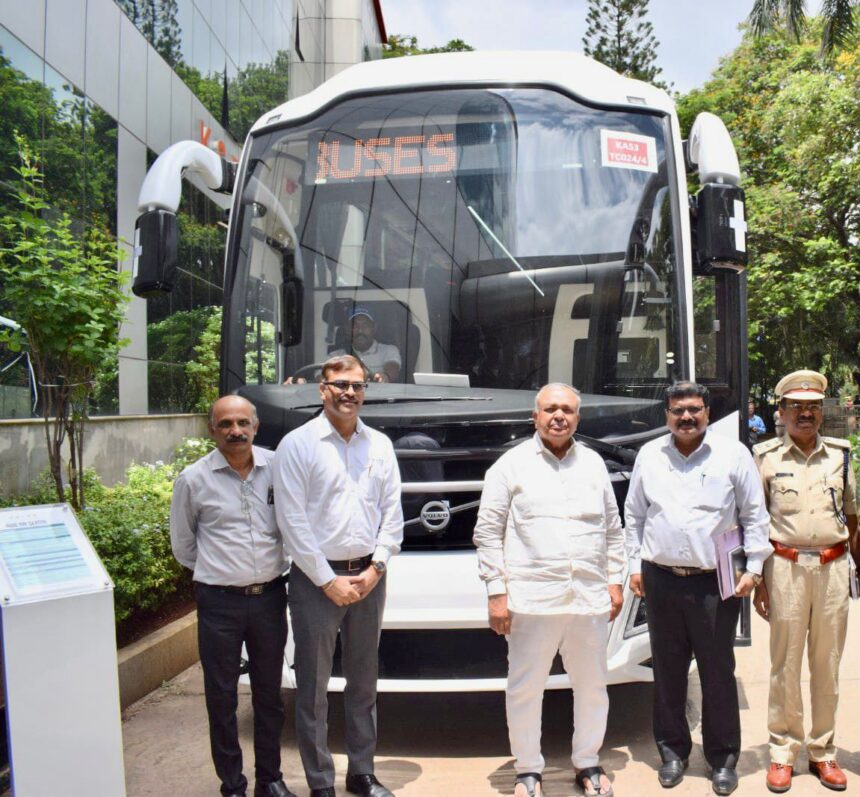 ಹೊಸ 9600 VOLVO Multiaxle ಸೀಟರ್ ಪ್ರೋಟೋಟೈಪ್ ಬಸ್ಸgala ಪರಿವೀಕ್ಷಣೆ