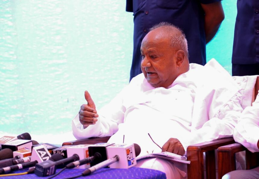 ಭಯೋತ್ಪಾದನೆ ನಿಗ್ರಹ; ಪ್ರಧಾನಿ ಮೋದಿಗೆ ಸಂಪೂರ್ಣ ಬೆಂಬಲ ಘೋಷಿಸಿದ ಹೆಚ್.ಡಿ. ದೇವೇಗೌಡರು