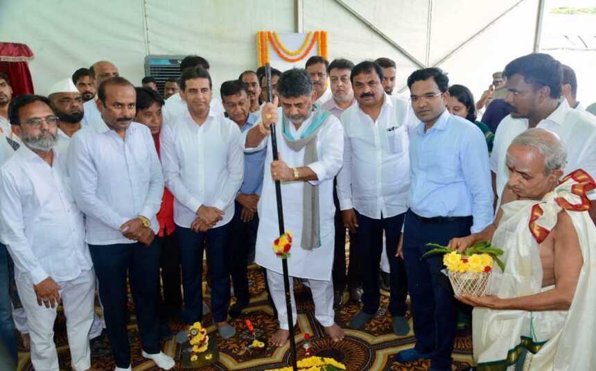ಬೆಂಗಳೂರು ನಗರದ ನಾಗರೀಕರಿಗೆ ಸಮರ್ಪಕ ನೀರು ಒದಗಿಸಲು ಬದ್ದ: ಡಿಸಿಎಂ ಡಿಕೆ ಶಿವಕುಮಾರ್‌