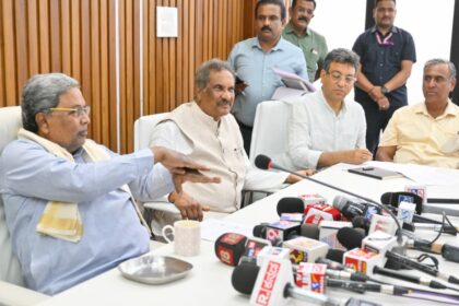 ಸಿಲಿಕಾನ್ ಸಿಟಿಯಲ್ಲಿ ಭಾರಿ ಮಳೆ, ಎಂ ಸಿದ್ದರಾಮಯ್ಯ ನಗರ ಪ್ರದಕ್ಷಣೆ