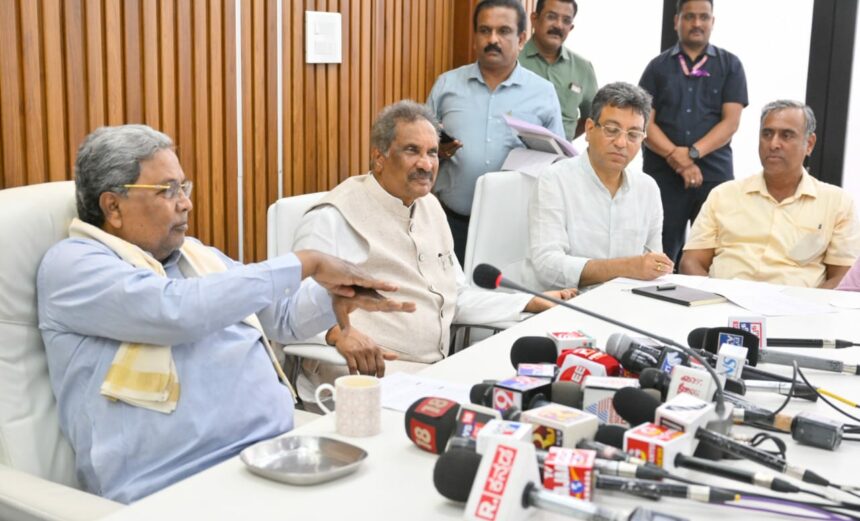 ಸಿಲಿಕಾನ್ ಸಿಟಿಯಲ್ಲಿ ಭಾರಿ ಮಳೆ, ಎಂ ಸಿದ್ದರಾಮಯ್ಯ ನಗರ ಪ್ರದಕ್ಷಣೆ