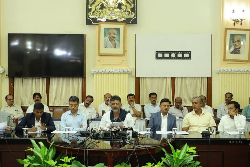 ಶಾಲೆಗಳ ಸಹಯೋಗದಲ್ಲಿ ಬೆಂಗಳೂರು ಹವಾಮಾನ ಕಾರ್ಯಯೋಜನೆ ಕ್ಲಬ್ ಗಳ ರಚನೆ: ಡಿ.ಸಿ.ಎಂ ಡಿ.ಕೆ. ಶಿವಕುಮಾರ್