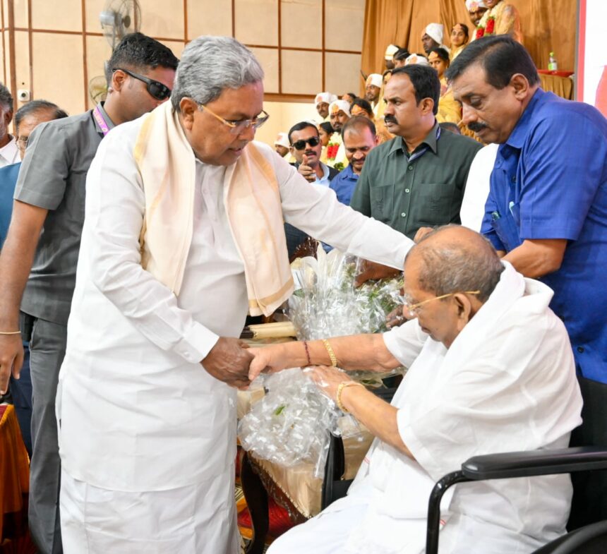 ಅಂತರ್ಜಾತಿ ಸಾಮೂಹಿಕ‌ ವಿವಾಹಗಳು ಹೆಚ್ಚೆಚ್ಚು ಆದರೆ ಜಾತ್ಯತೀತ ಸಮಾಜ ನಿರ್ಮಾಣ ಸಾಧ್ಯ: ಸಿ.ಎಂ ಸಿದ್ದರಾಮಯ್ಯ