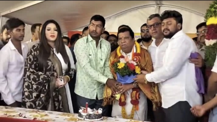 ಮಾಜಿ ಸಂಸದ, ಶಾಸಕರಾದ ಎಲ್ ಆರ್ ಶಿವರಾಮೇಗೌಡರ ಹುಟ್ಟುಹಬ್ಬ ಸಂಭ್ರಮ