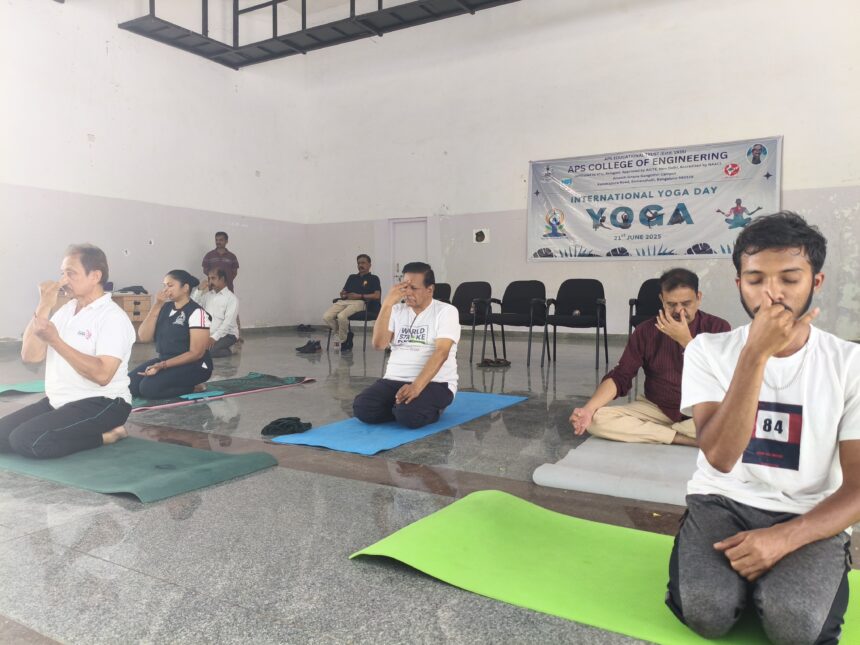 ಯಾರು ಯೋಗ ಮಾಡುತ್ತಾರೋ ಅವರಿಗೆ ಆರೋಗ್ಯ ವಿಮೆ ಬೇಕಾಗಿಲ್ಲ : ಆಲಂಪಲ್ಲಿ ಅಭಿಮತ