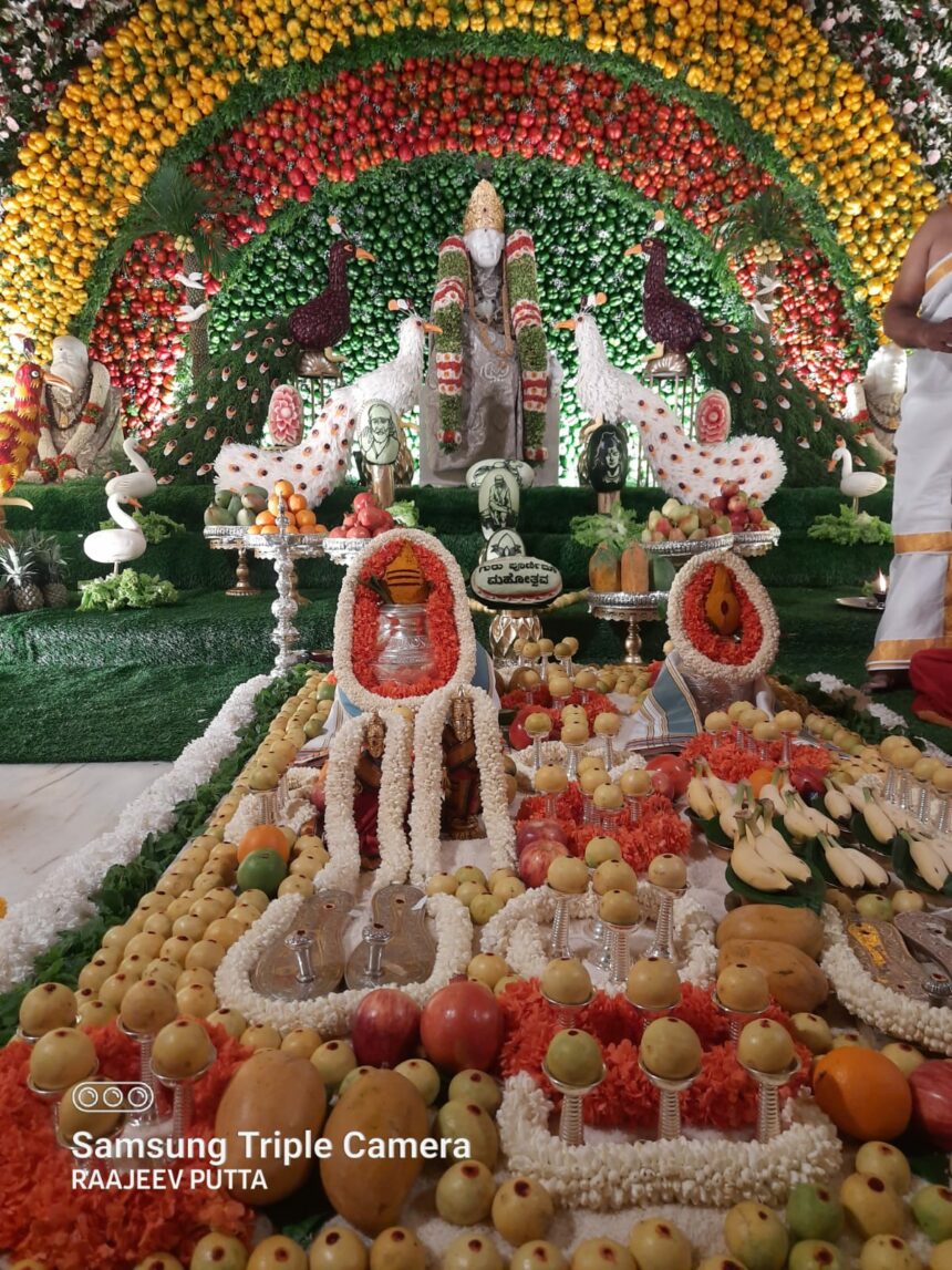 ತ್ಯಾಗರಾಜ್ ನಗರದ ಶ್ರೀ ಸಾಯಿ ಮಂದಿರದಲ್ಲಿ ವಿಶಿಷ್ಟ ವೈಭವದ ಗುರುಪೂರ್ಣಿಮೆ