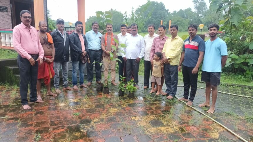 ಬಿಜೆಪಿ ಒಬಿಸಿ ಮೋರ್ಚಾದಿಂದ ಗಿಡ ನೆಡುವ ಕಾರ್ಯಕ್ರಮ