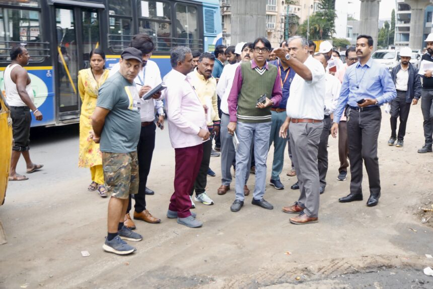 ಬನ್ನೇರುಘಟ್ಟ ಮುಖ್ಯ ರಸ್ತೆಯಲ್ಲಿ ಮಾದರಿ ಪಾದಚಾರಿ ಮಾರ್ಗ ನಿರ್ಮಾಣಕ್ಕೆ ಕ್ರಮ: ಮಹೇಶ್ವರ್ ರಾವ್