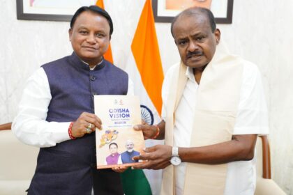 ಉಕ್ಕು ವಲಯ ಅಭಿವೃದ್ಧಿ: ಒಡಿಶಾ ಮುಖ್ಯಮಂತ್ರಿ ಜತೆ ಕೇಂದ್ರ ಸಚಿವ ಹೆಚ್.ಡಿ.ಕುಮಾರಸ್ವಾಮಿ ಚರ್ಚೆ